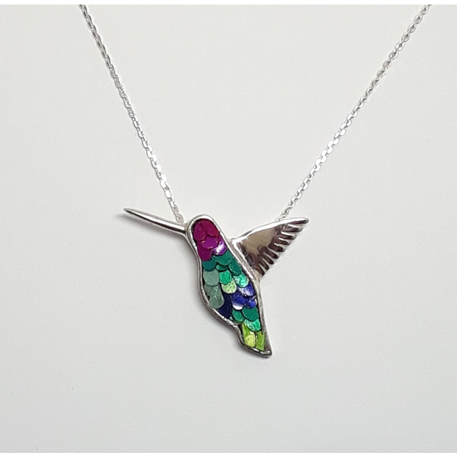 Kolibřík - náhrdelník