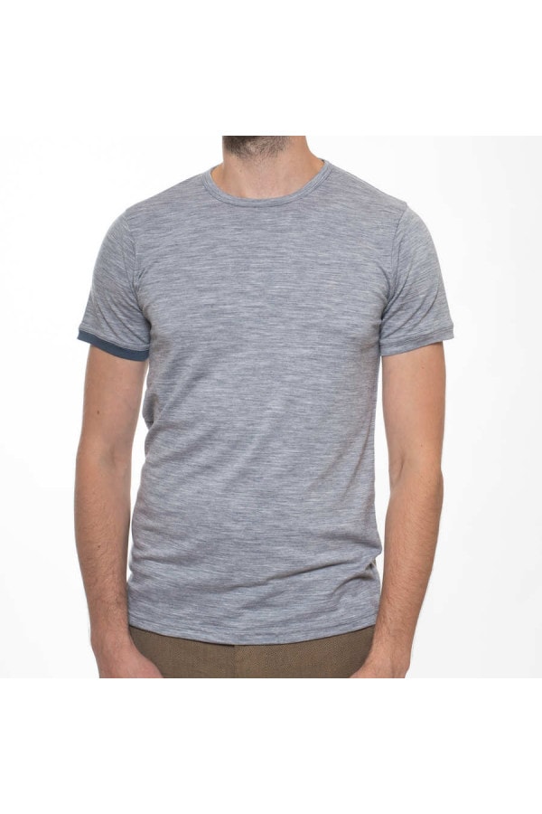 Everyday men T-shirt 160 grey – blue