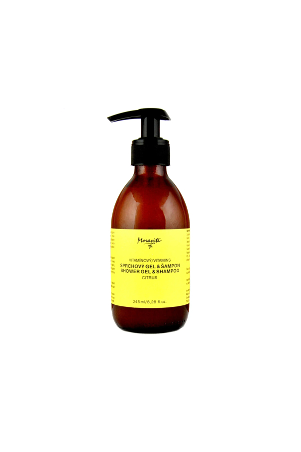 Moravité - sprchový gel a šampon Citrus